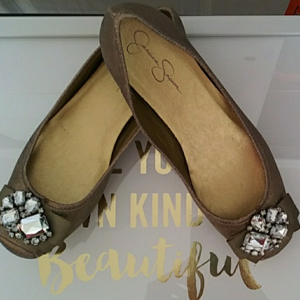 Jessica Simpson ballet flats Size 8 1/2 B